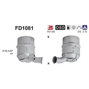 AS FD1081 Filtre à Particules pas cher