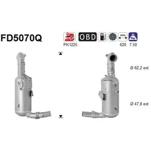 AS FD5070Q Filtre à Particules pas cher