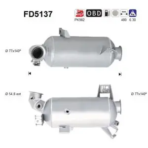 Comparateur de prix : AS FD5137 Filtre à Particules