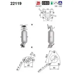 Catalyseur Honda As 22119 pas cher