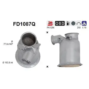 AS FD1087Q Filtre à Particules pas cher