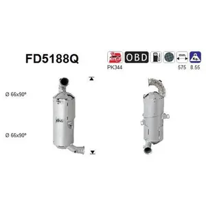 Filtre À Particules Fd5188q As As Fd5188q pas cher