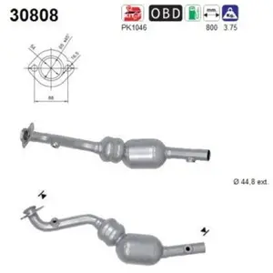 AS 30808 Catalyseur Euro 6 pas cher