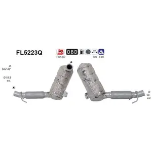 Comparateur de prix : AS FL5223Q Filtre à Particules