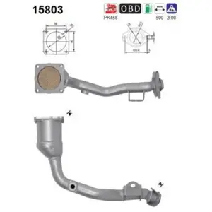 AS catalyseur 15803 pas cher