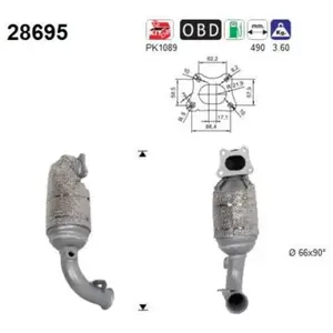 AS catalyseur 28695 pas cher