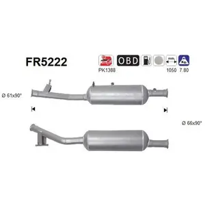 AS FR5222 Filtre à Particules pas cher