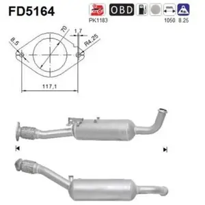 Filtre À Particules Fd5164 As As Fd5164 pas cher