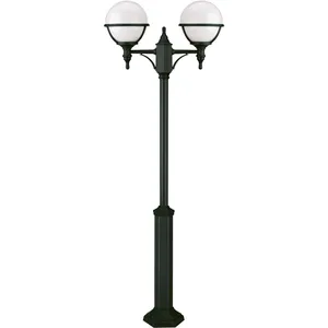 Cristher - Pôle classique à 2 bras clic-clac globo IP44 E27 2x42W 1920... pas cher