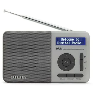Comparateur de prix : Radio numérique portable - Aiwa - RD40DABTN - Gris - DAB+ - Garantie 2 ans