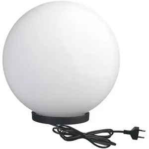 Comparateur de prix : Dopo - Luminaire de sol et de table glou Large IP44 E27 30W Noir