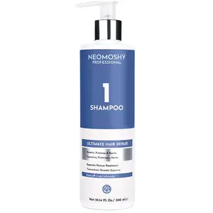 Comparateur de prix : Merkloos / Sans marque Neomoshy Ultimate Hair Repair Shampoo 300 Ml Unisex