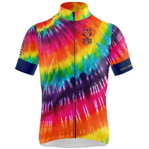 Otso Maillot à Manches Courtes Tie Dye M pas cher