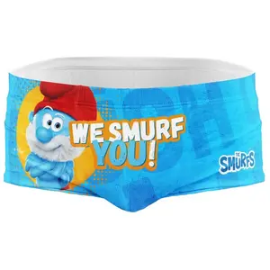 Otso Slip De Bain Boxer We Smurf You L pas cher