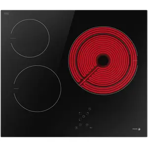 Fagor 3VFT-33AC Plaque Vitrocéramique 3 Zones Noir pas cher