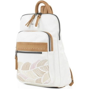 Sac à dos - Lois - 310723 - Cuir écologique - Élégant - Blanc pas cher