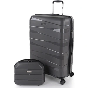 JASLEN Set Valise Rigide 3 Pièce 161370B Brown Métallique pas cher