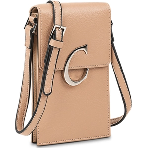 Comparateur de prix : Cimarron Mini Sac À Bandoulière Avec Rabat Pour Téléphone Pour Femmes Cuir Synthétique De La Ma 315121  Chameau