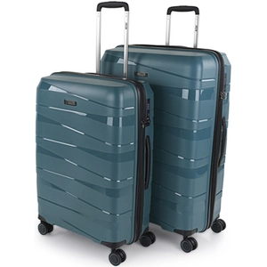 Jaslen Set Valise Rigide 3 Pièce 161316 Bleu Métallique pas cher