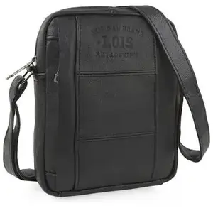 Lois  Sacoche Homme Cuir Bandouliere 325419  NoirVendu parkaufland
