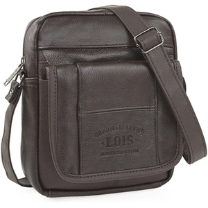 Lois Sacoche Homme Cuir Bandouliere 325421 Marron pas cher