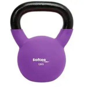 Kettlebell néoprène Softee Violet 4 kg 24101.UNI.9
