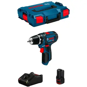 Comparateur de prix : Bosch - Perceuse-Visseuse gsr 12V-15 (1 x 3,0 Ah GAL12V-40 L-Boxx 102)