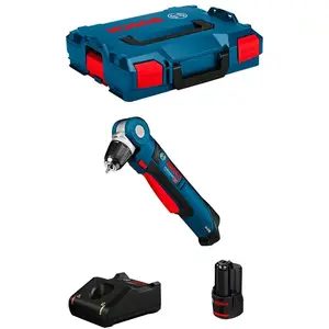 Perceuse d'Angle BOSCH GWB 12V-10 (1 x 3,0 Ah GAL12V-40 L-Boxx 102) TU pas cher
