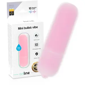 Comparateur de prix : Online Mini Bullet Vibromasseur Rose 1ut