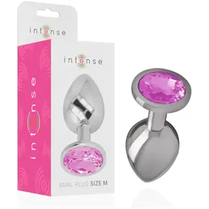 Comparateur de prix : Intense Plug Anal en Métal avec Cristal Rose Taille M 1ut