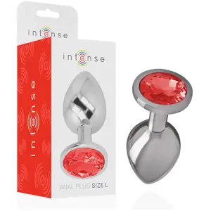 Comparateur de prix : Intense Plug Anal en Métal avec Cristal Rouge Taille L 1ut