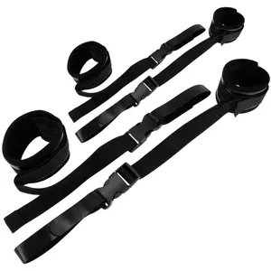 Comparateur de prix : Menottes de Retenue Fetish Nylon et Velcro Ohmama pour Jeux Érotiques