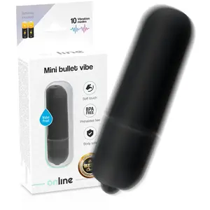 Online Mini Bullet Vibromasseur Noir 1utVendu parplaisir-up