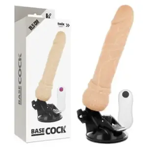 Comparateur de prix : Basecock Vibrateur réaliste télécommandé Naturel 19.5cm 1pc