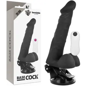 Vibromasseur Articulable Naturel avec Télécommande BASECOCK - T1Vendu pardocmorris