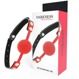 MORDAZA SILICONE ROUGE DARKNESS pas cher