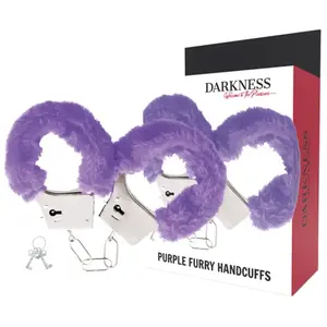 Comparateur de prix : Menottes en Métal Doublées pour Plaisir BDSM - Darkness - Lilas