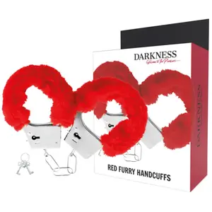 Comparateur de prix : Menottes en Métal Doublées pour Plaisir BDSM - Darkness - Rouge