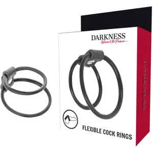 Comparateur de prix : Anneau Pénis Duo Darkness pour Érections Durables