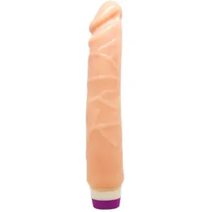 Vibromasseur Réaliste Vibrant 25,5 cm - Baile Plaisir Intense pas cher