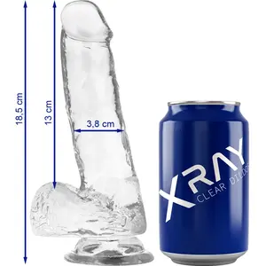 X Ray Bite Transparent avec Boules 18.5 cm - 3. pas cher