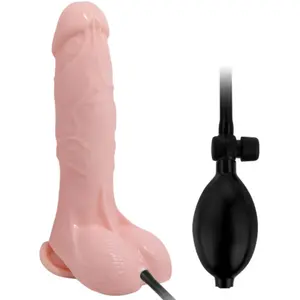 BAILE Gode Gonflable Réaliste Ventouse 15 cm - Intensité Personnalisée pas cher