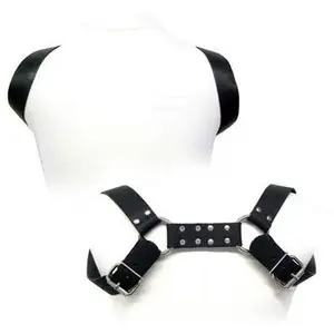 Harnais en Cuir Ajustable pour BDSM - Holster Leather Body - TUVendu parplaisir-up