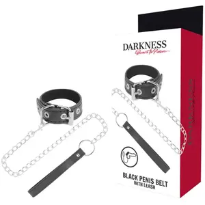 Anneau Pénis avec Sangle et Chaîne - DARKNESS BDSMVendu parplaisir-up
