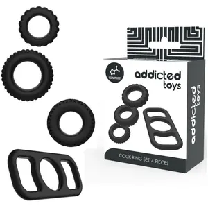 Comparateur de prix : Ensemble d'Anneaux Péniaux 4 Pièces - Addicted Toys