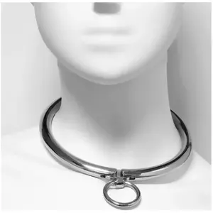 Collier de Contrôle Inoxydable avec Anneau - 12 cmVendu parplaisir-up