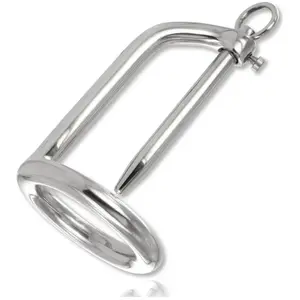 Anneau de Gland avec Bouchon Urétral - Metal HardVendu parplaisir-up