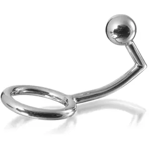 Anneau Cock Ring Ergonomique avec Boule Anale 40mmVendu parplaisir-up