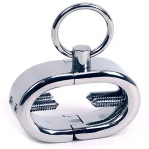 Bracelet Testiculaire Métal Ajustable avec Anneau de FixationVendu parplaisir-up