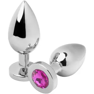 Comparateur de prix : Metal Hard Anale Plug Diamond Rose Small 5.71cm 1ut